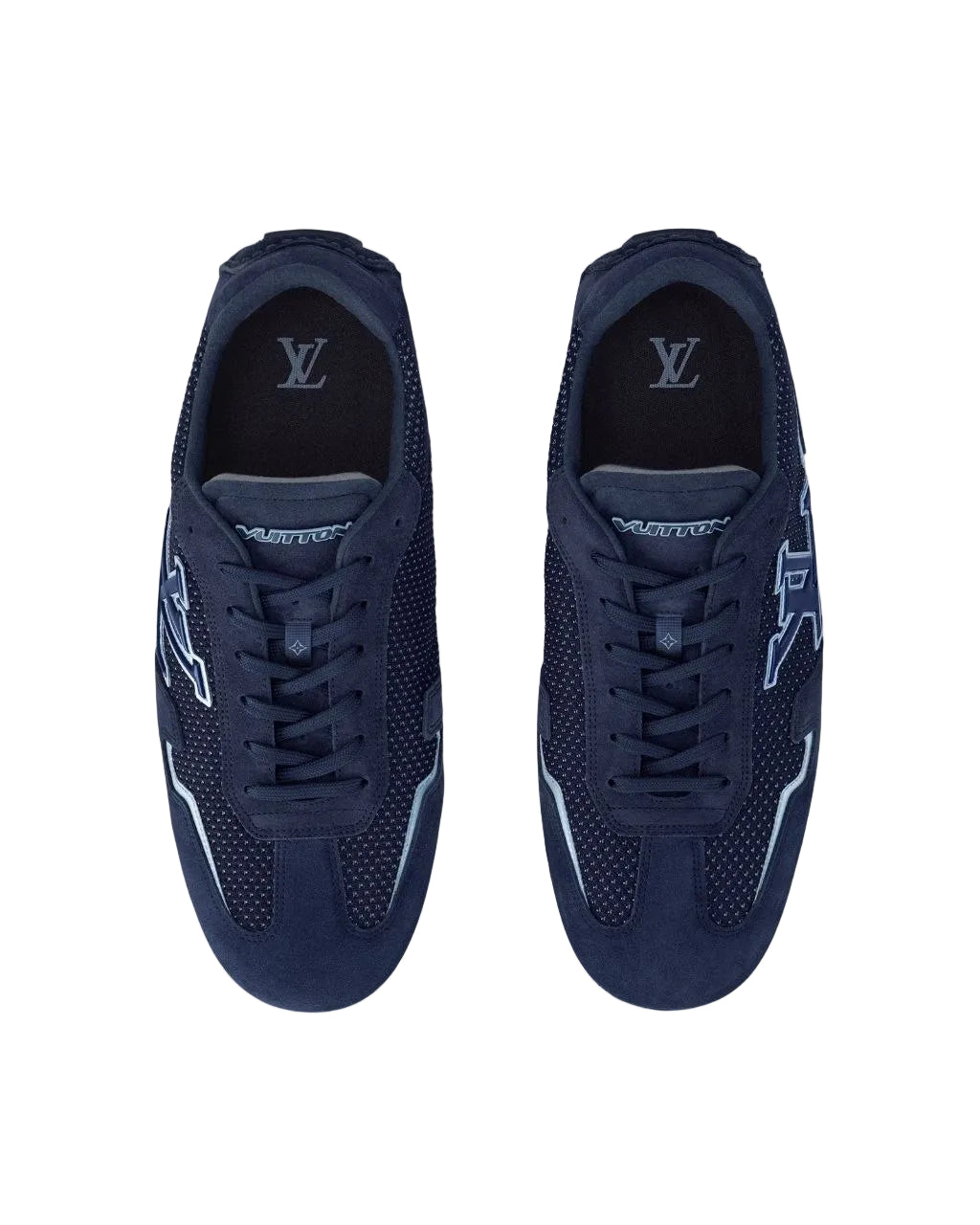 Louis Vuitton Men's LV Rally Blue Low Top