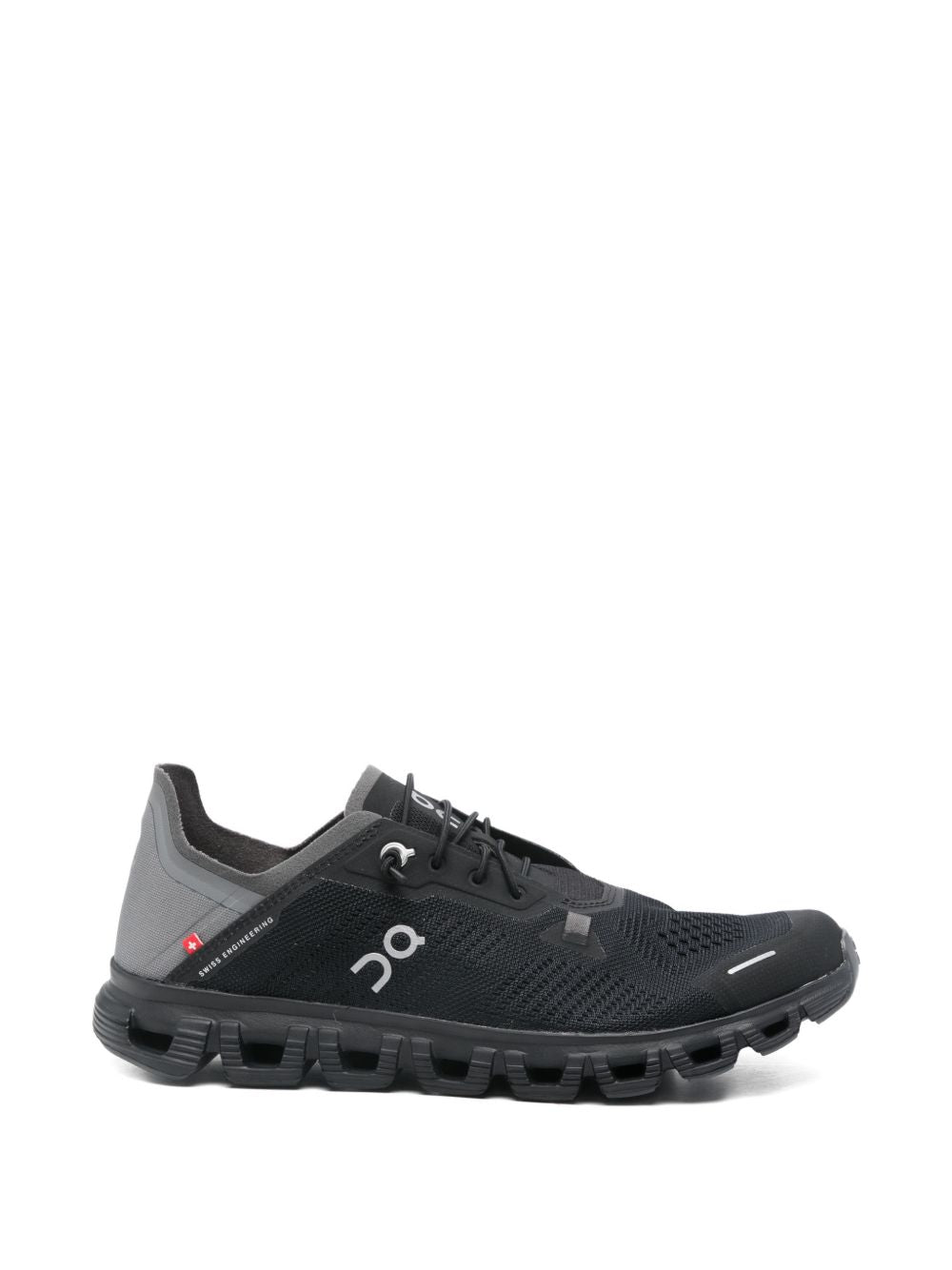 On Cloud 6 Coast Black / Rock colorway