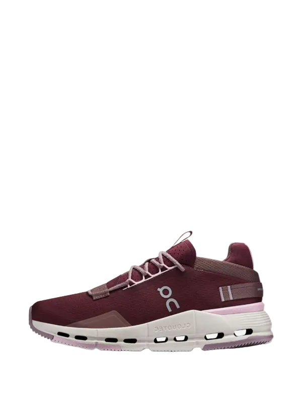 On Running Women's Cloudnova 2 in 'Maroon/Peony'