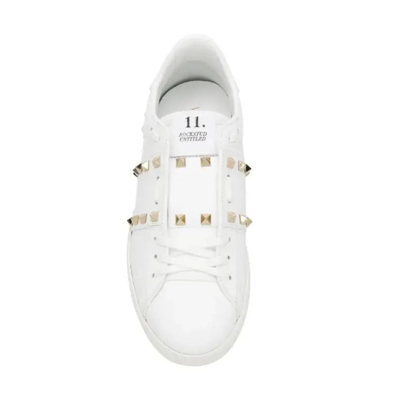 Valentino Rockstud Untitled – White Gold