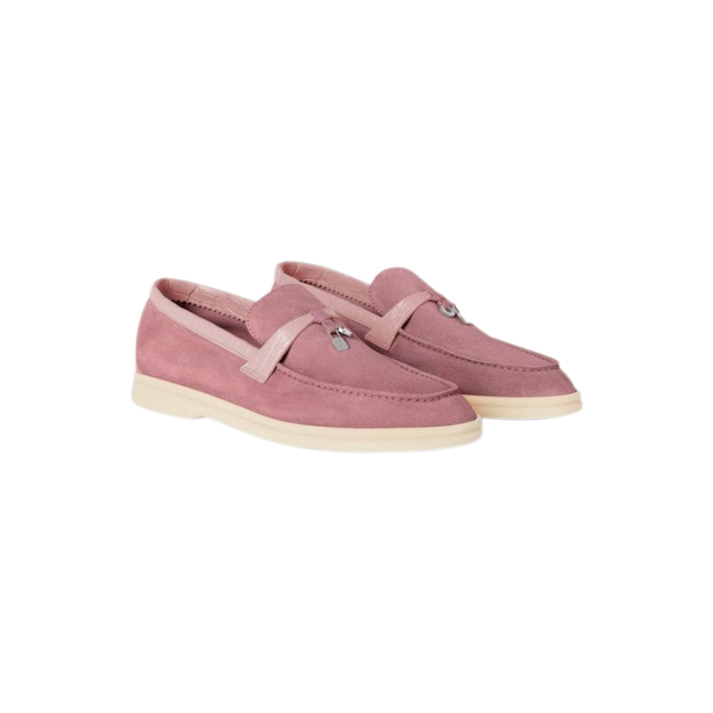 Loro Piana Summer Charms Walk Loafer 'Noisette Rose'