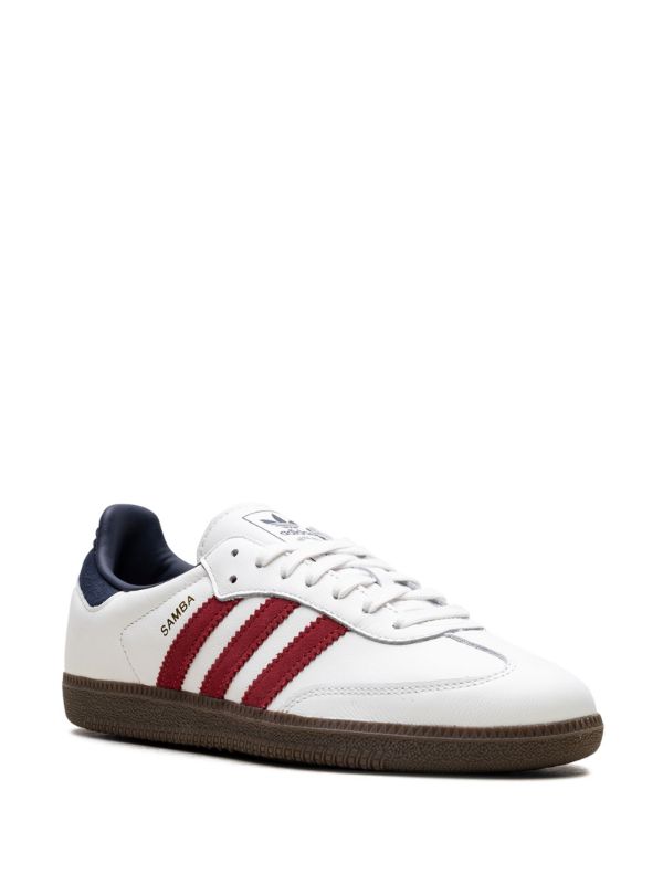 Adidas Samba OG 'White Victory Red Indigo'