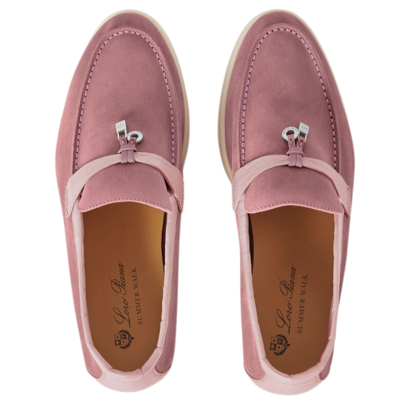 Loro Piana Summer Charms Walk Loafer 'Noisette Rose'