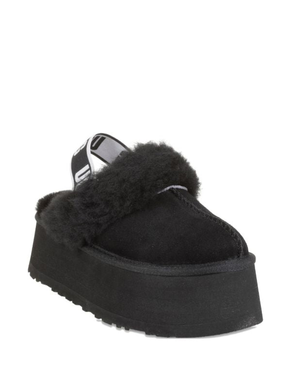 UGG Wmns Funkette Slipper 'Black'