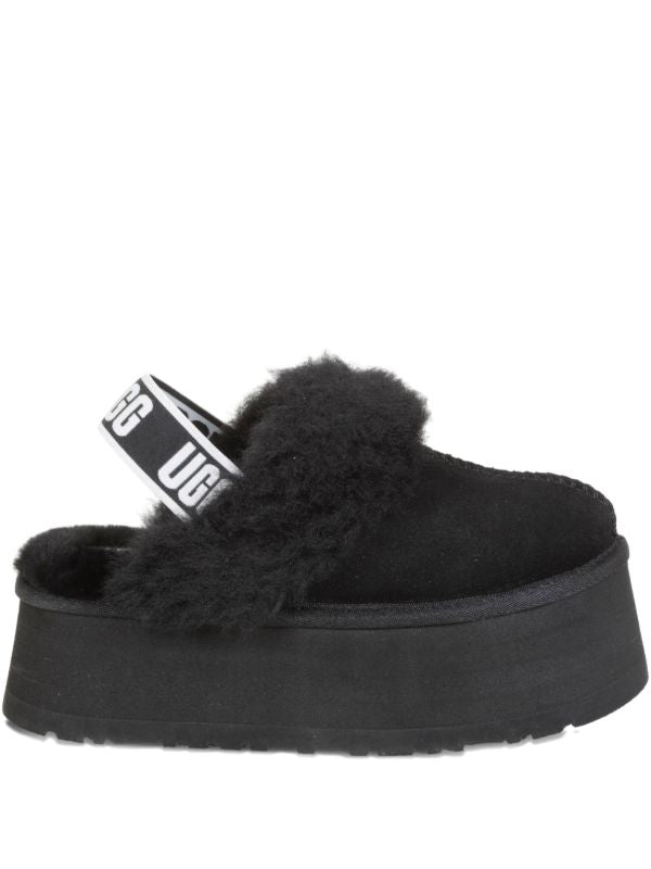 UGG Wmns Funkette Slipper 'Black'