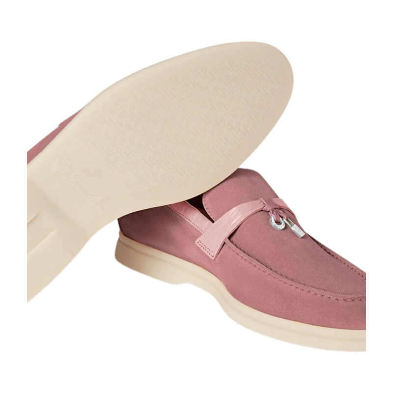Loro Piana Summer Charms Walk Loafer 'Noisette Rose'
