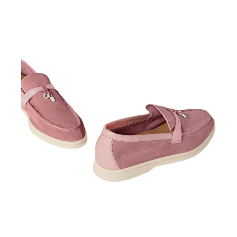 Loro Piana Summer Charms Walk Loafer 'Noisette Rose'