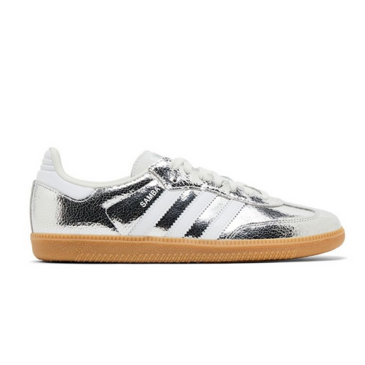Adidas Wmns Samba OG 'Cracked Metallic Pack - Silver'