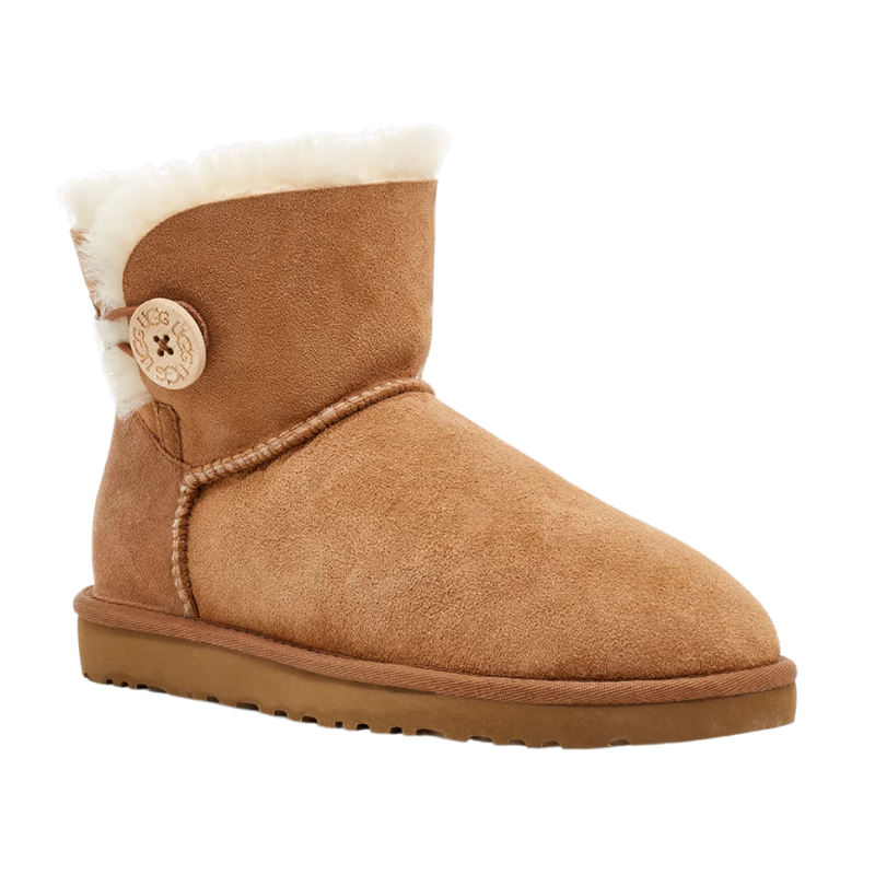 UGG Wmns Mini Bailey Button 2 Boot 'Chestnut'