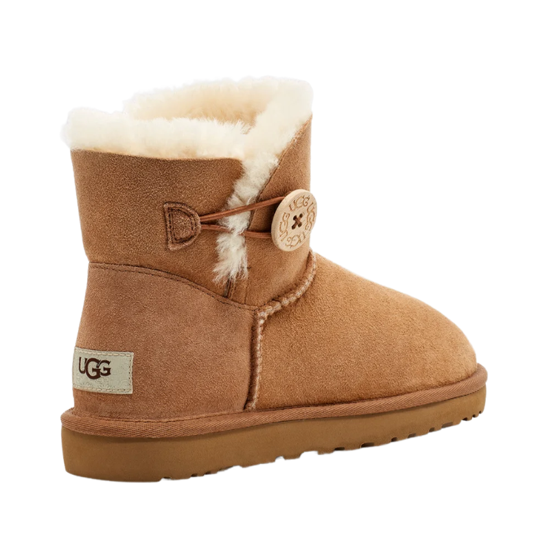 UGG Wmns Mini Bailey Button 2 Boot 'Chestnut'