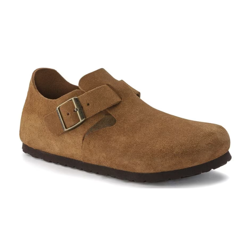 Birkenstock London – Suede Leather Mink