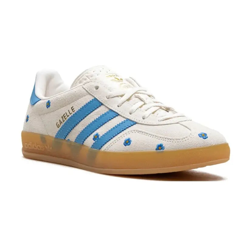 Adidas Wmns Gazelle Indoor 'Light Blue Floral Embroidery'