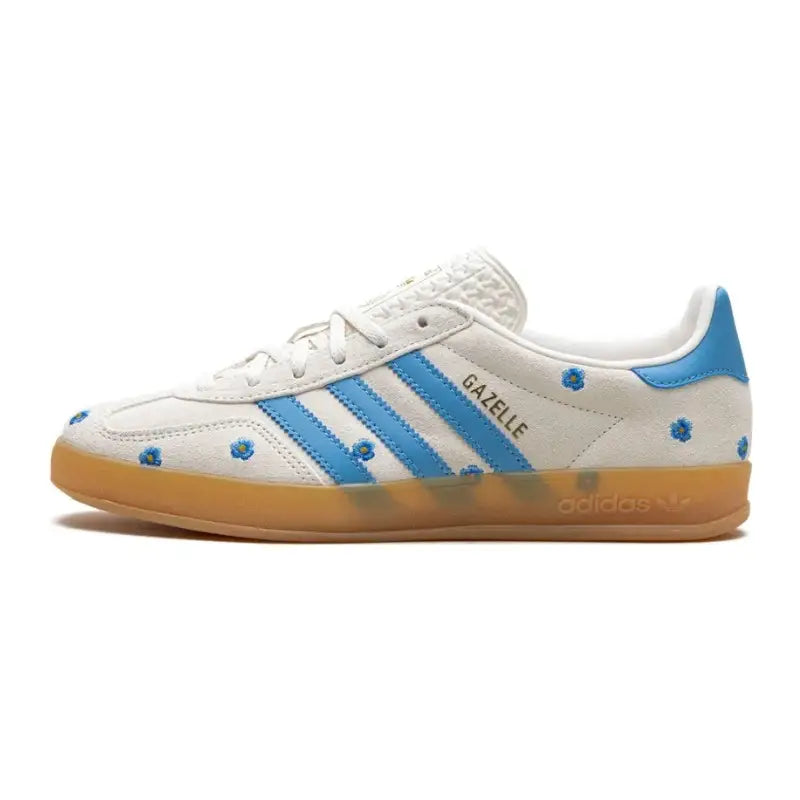 Adidas Wmns Gazelle Indoor 'Light Blue Floral Embroidery'