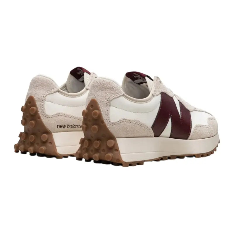 New Balance 327 'White Dark Red'