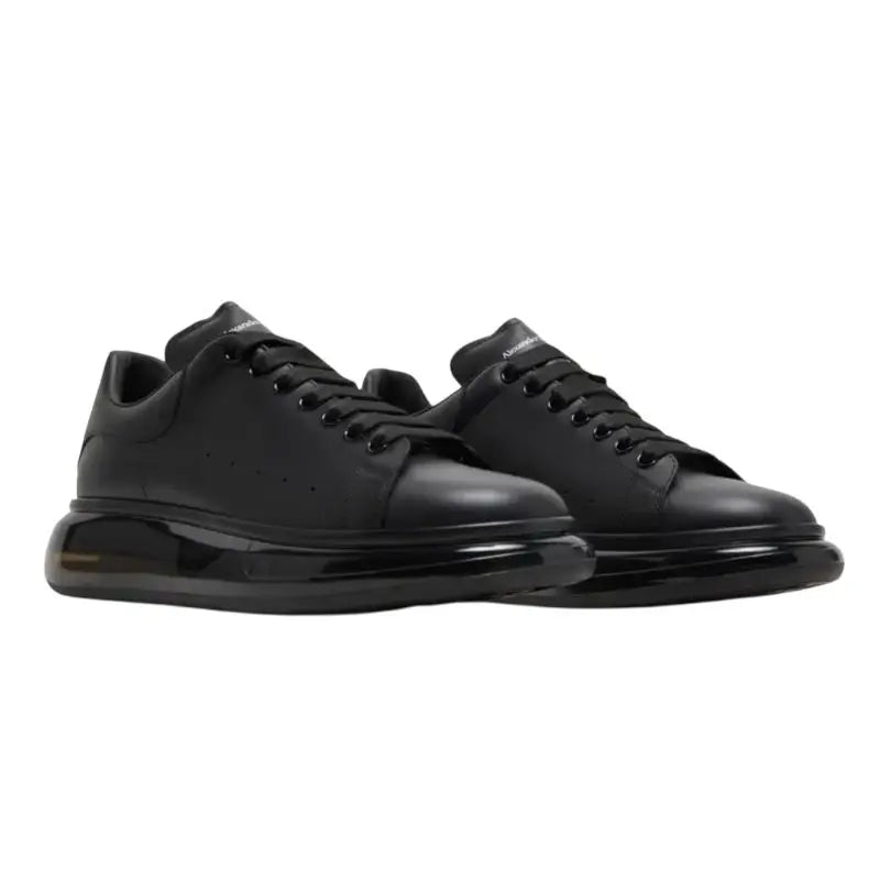 Alexander Mcqueen Oversized – Black Shiny Sole