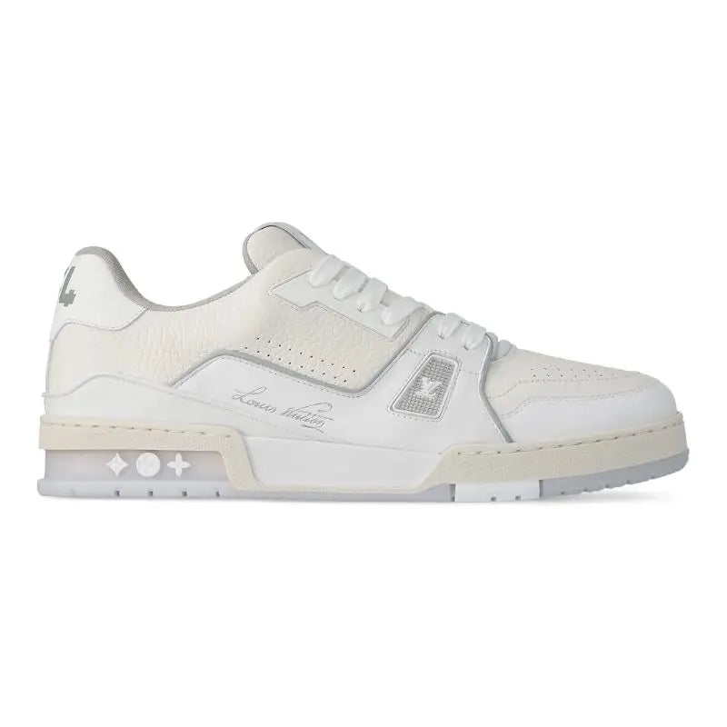 Louis Vuitton X Virgil Abloh White Grey Low Trainers