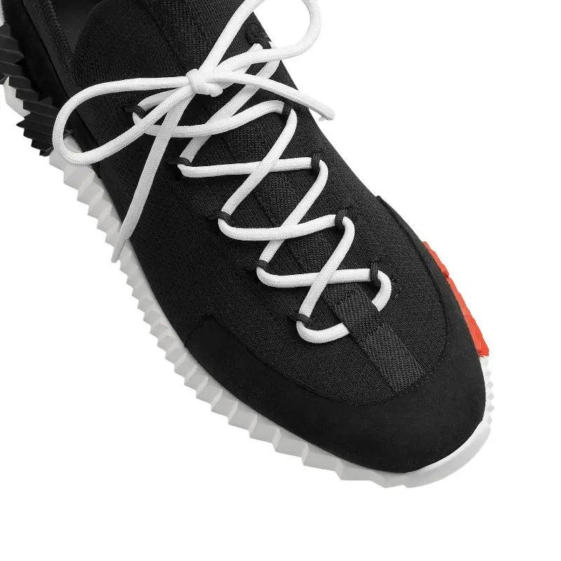 Hermes Lift Slip-On Sneaker Noir / Blanc