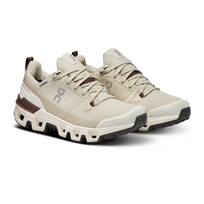 ON Wmns Cloudwander Waterproof 'Sand Ivory'
