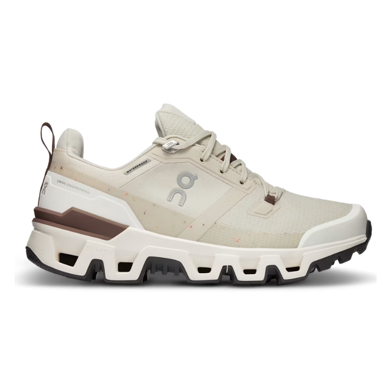 ON Wmns Cloudwander Waterproof 'Sand Ivory'