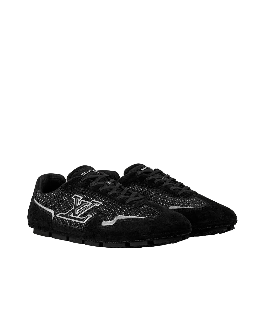 Louis Vuitton Men's LV Rally Black Low Top