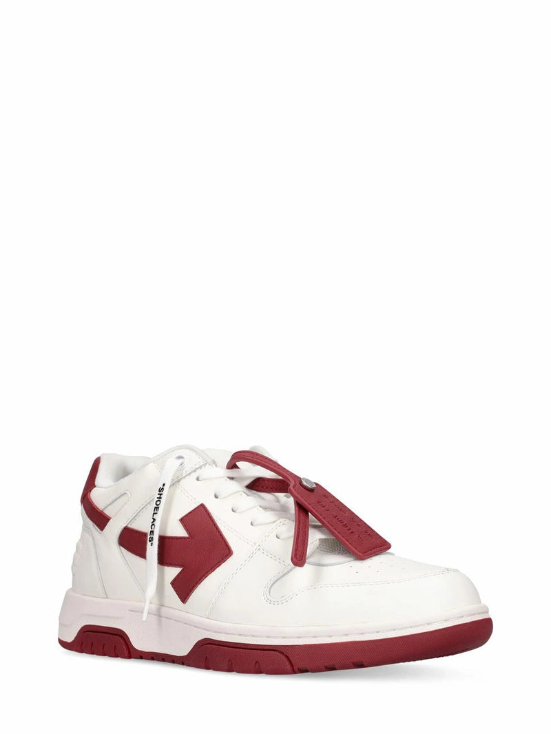 Off-White Out of Office 'White Burgundy'