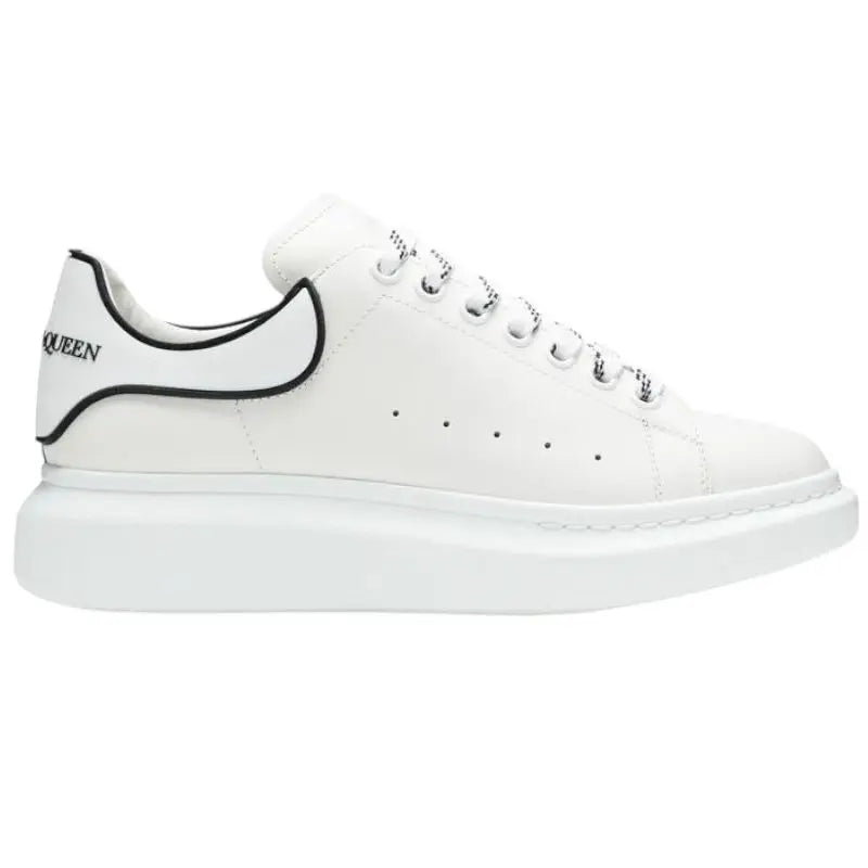Alexander Mcqueen Oversized – White Black Trim
