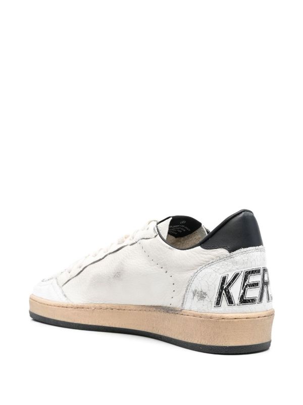 Golden Goose Ball-Star Low
White Nappa Black Star