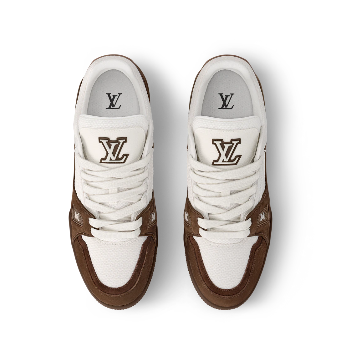 LV Trainer Sneaker 'White Brown'