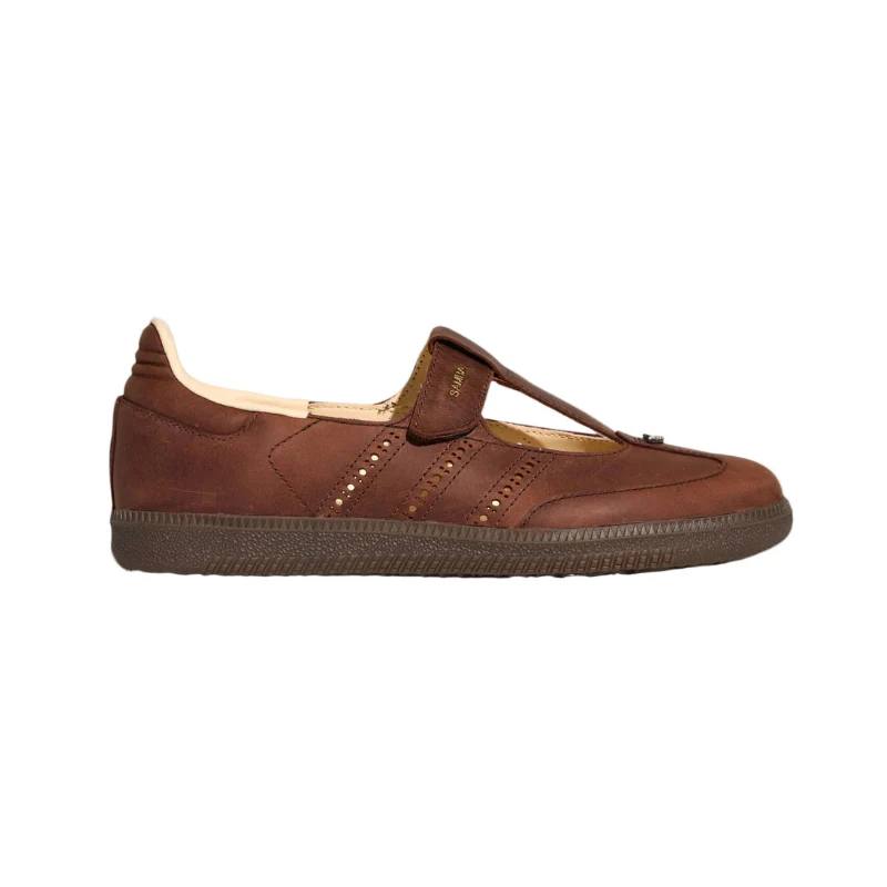 adidas samba jane 'leather brown'