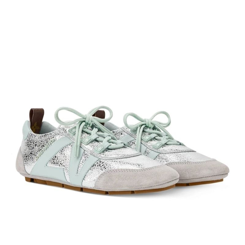 LV Sneakerina Leather Patterned Blue