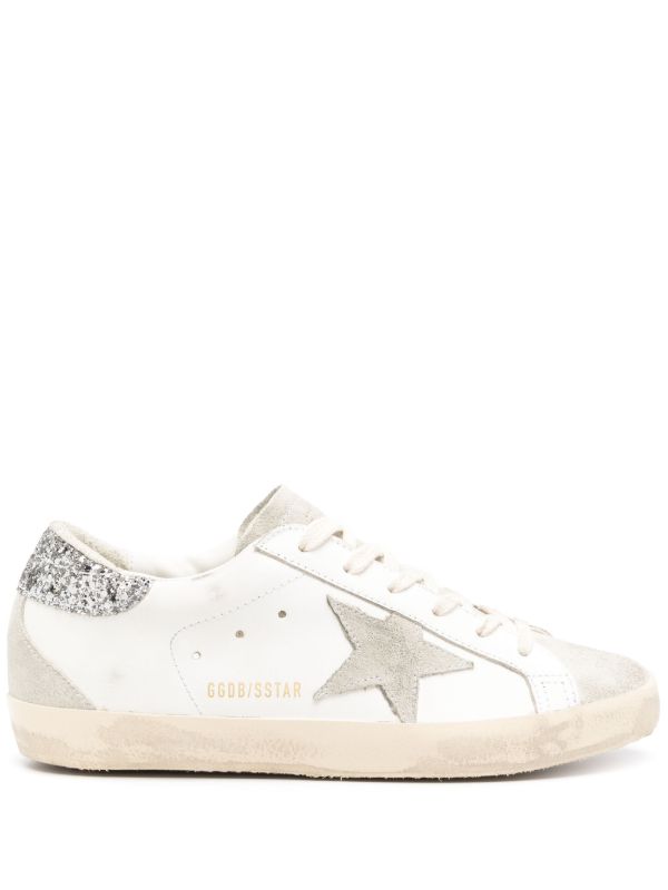 Golden Goose GG Super Star Grey glitter