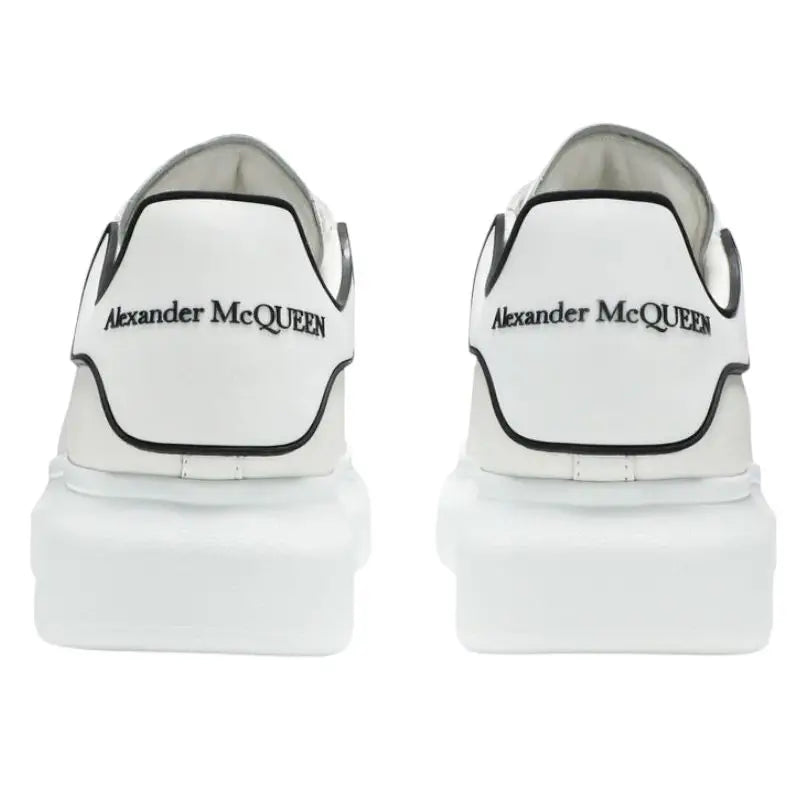 Alexander Mcqueen Oversized – White Black Trim