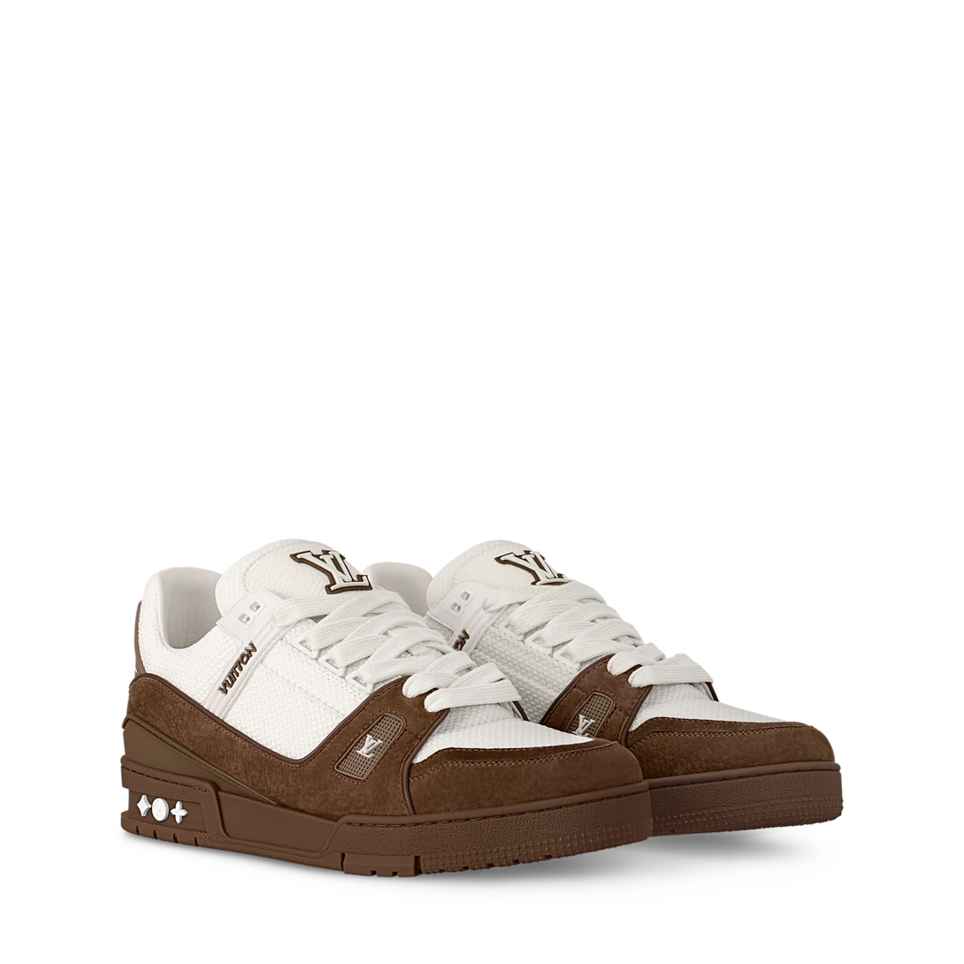 LV Trainer Sneaker 'White Brown'