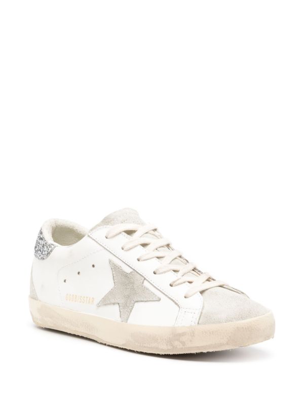 Golden Goose GG Super Star Grey glitter