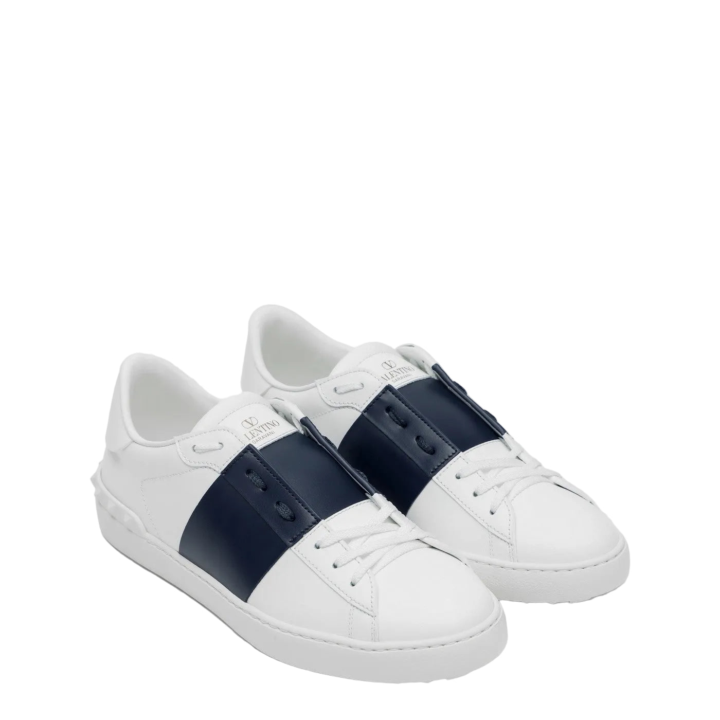 Valentino Open Sneaker 'White Dark Blue'