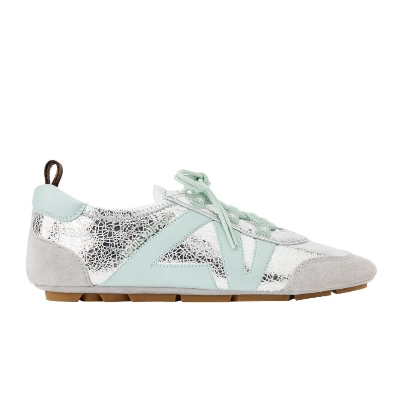 LV Sneakerina Leather Patterned Blue