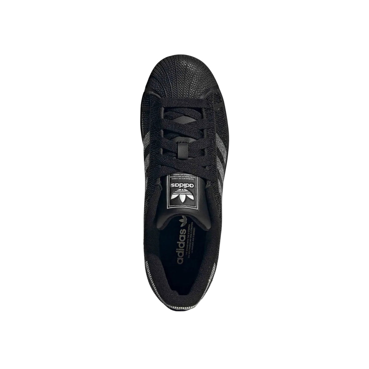 adidas Superstar 2 'Rhinestone Black Silver'