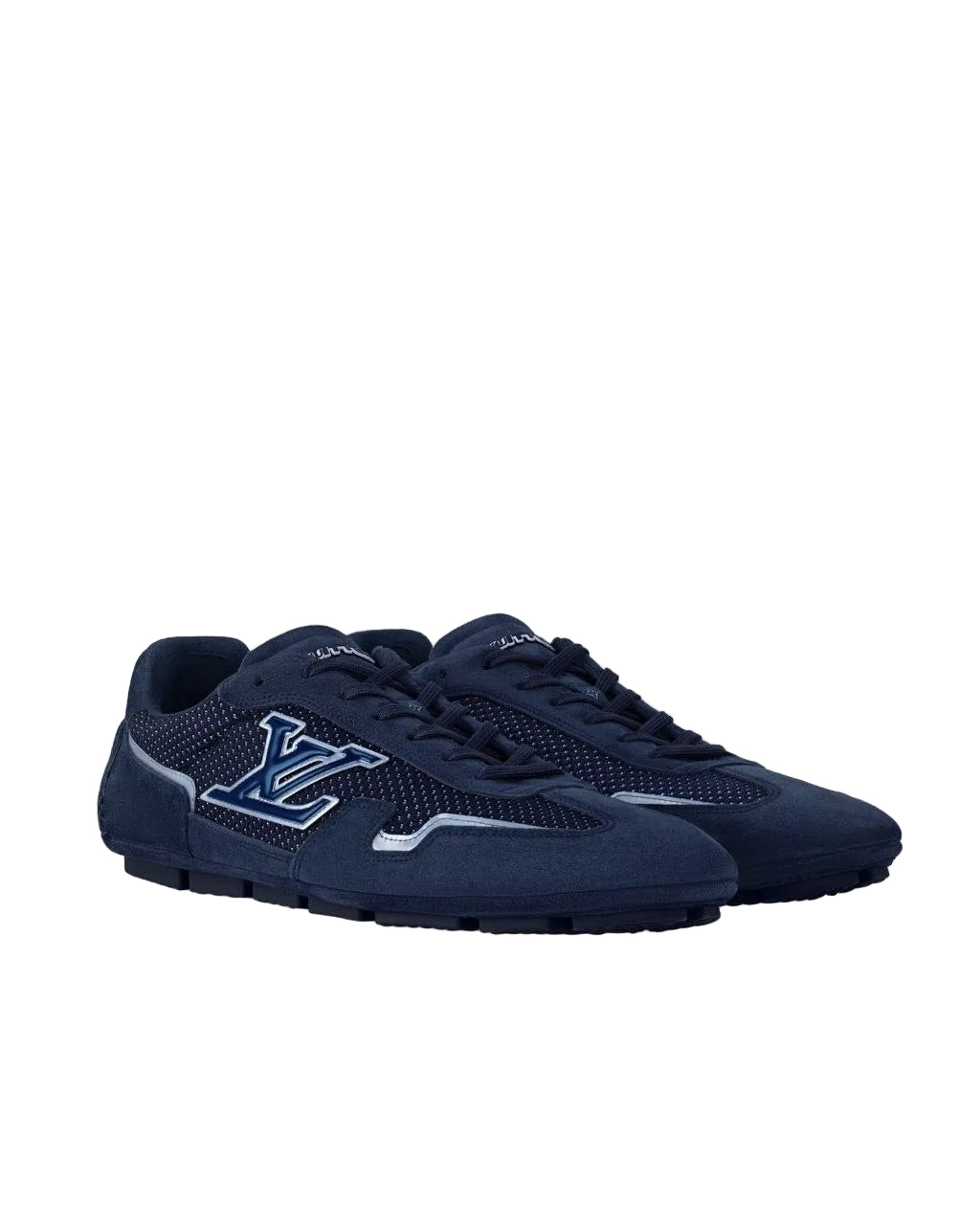 Louis Vuitton Men's LV Rally Blue Low Top