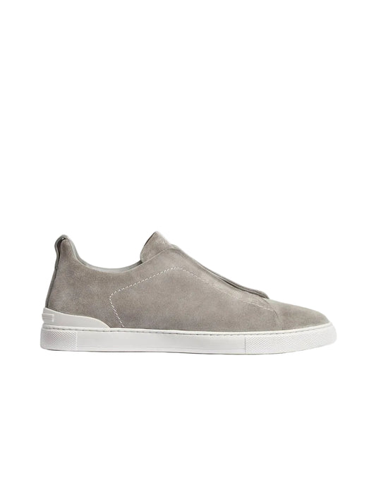 Zegna Suede Triple Stitch 'Grey'