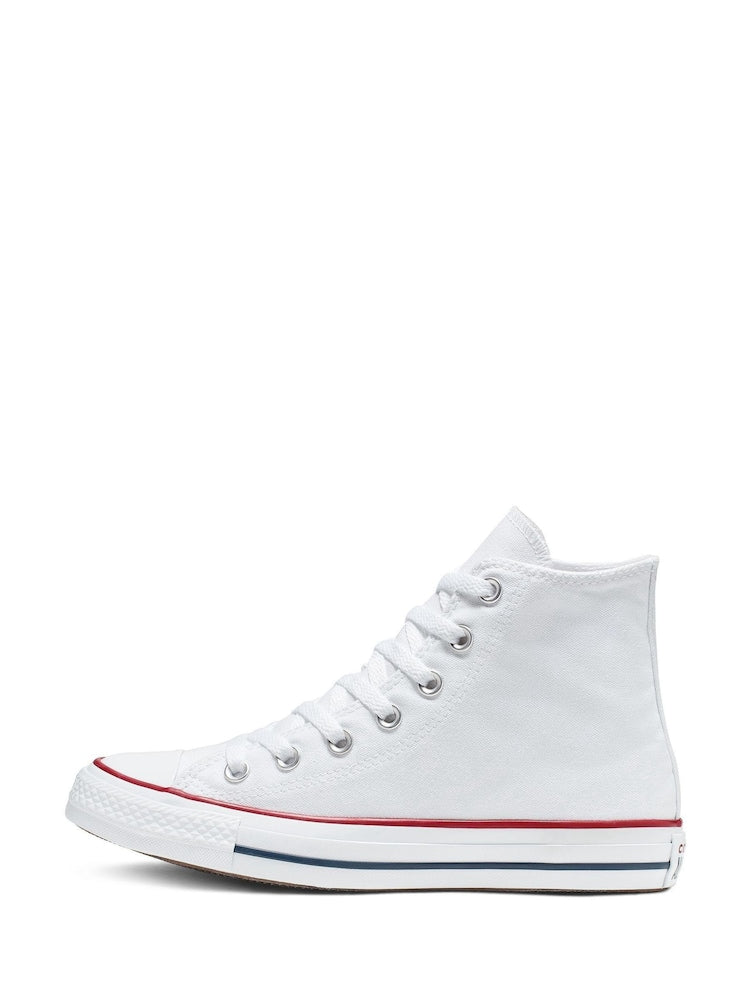 Converse Chuck Taylor All Star white Hi Top Lace Up Casual Shoe