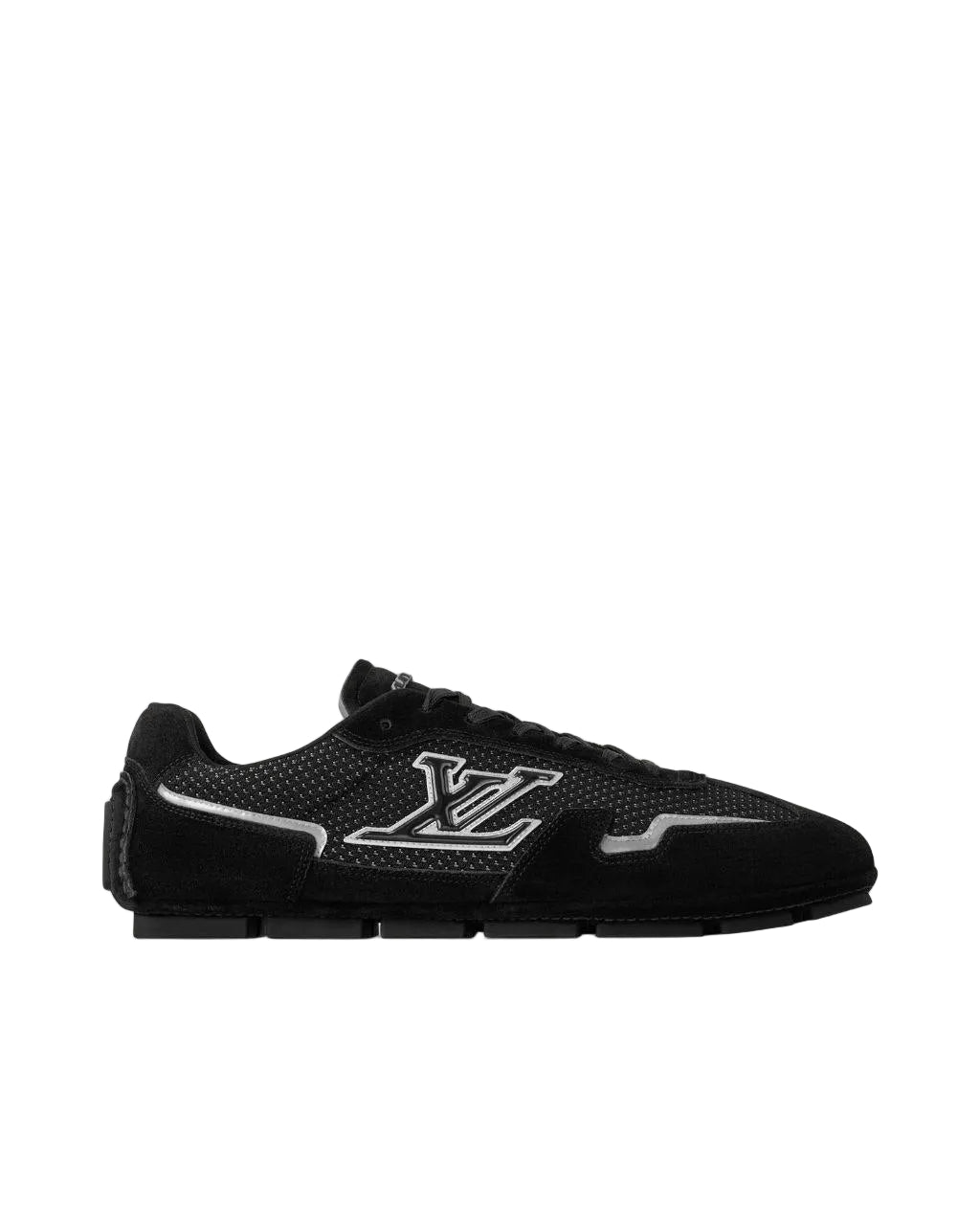 Louis Vuitton Men's LV Rally Black Low Top
