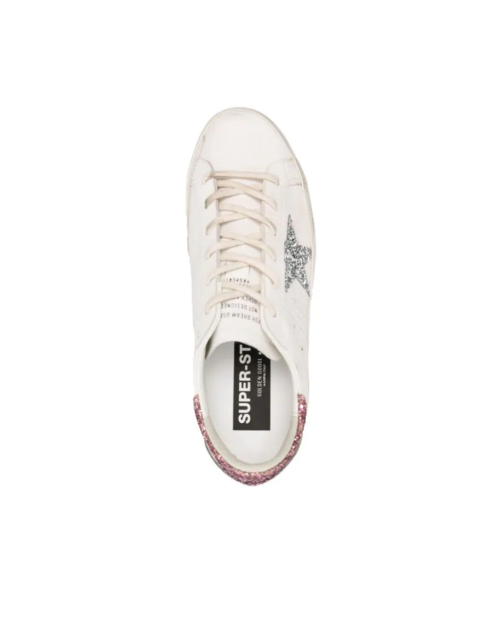 Golden Goose Women’s Super-Star With Silver Star Sneaker