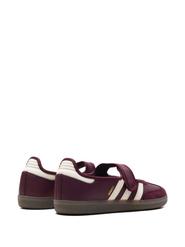 adidas Wmns Samba Mary Jane 'Maroon Cream White Gold Metallic'