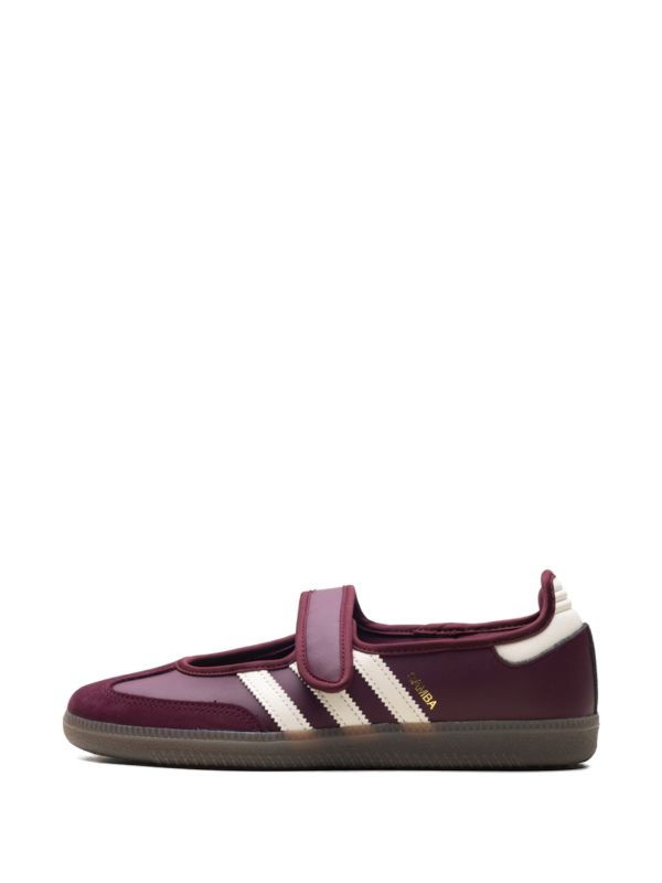 adidas Wmns Samba Mary Jane 'Maroon Cream White Gold Metallic'