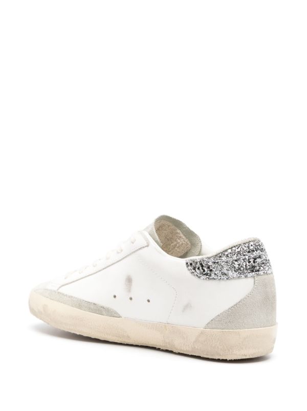 Golden Goose GG Super Star Grey glitter