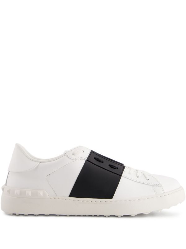 Valentino Open Sneaker 'White Black'