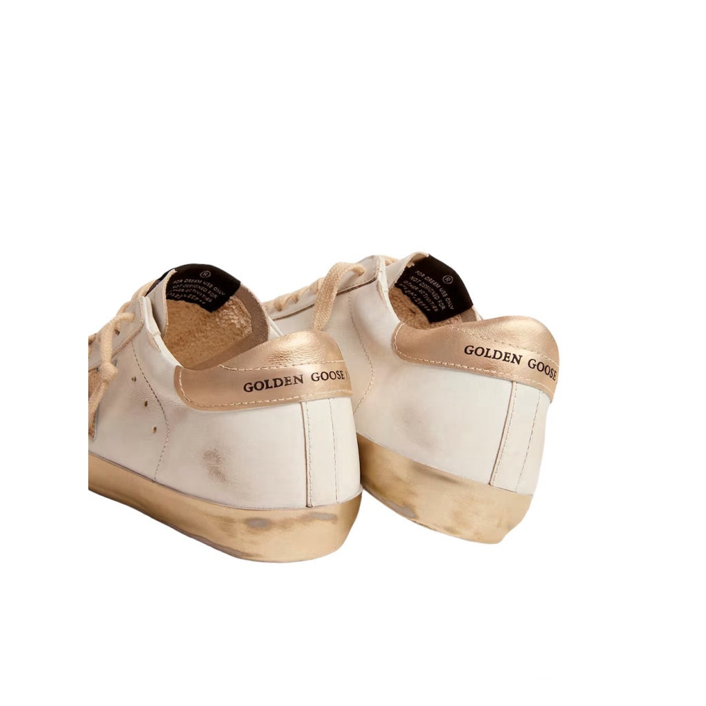 Golden Goose Super Star Sole gold sparkle foxing