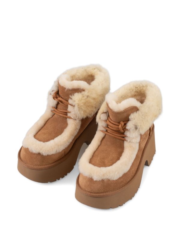 Ugg wmns esmee lace up 'Chestnut'