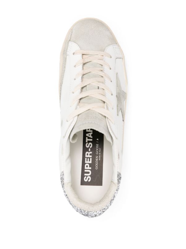 Golden Goose GG Super Star Grey glitter