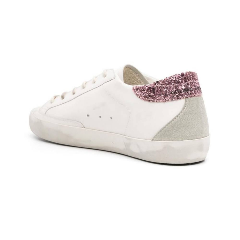 Golden Goose Women’s Super-Star With Silver Star Sneaker